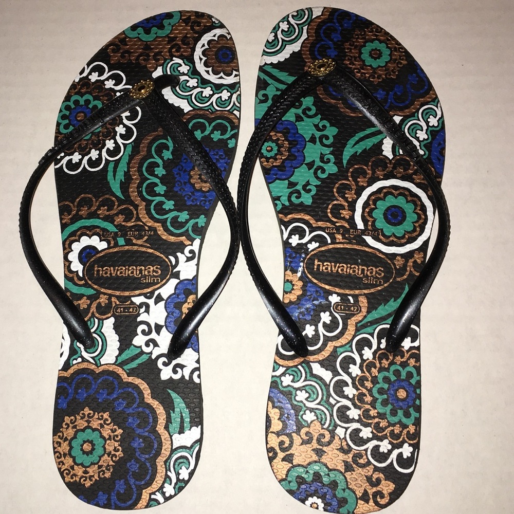 Havaianas Slim Flip Flops sz 9